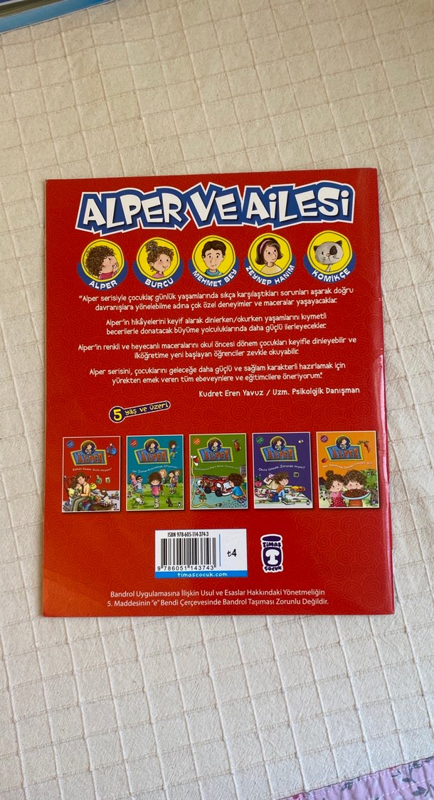 Alper - Babam Kadar Güçlü müyüm? Çocuk Kitabı - Görsel 2