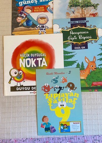 Çocuklar için 5 Kitap Seti - Görsel 3