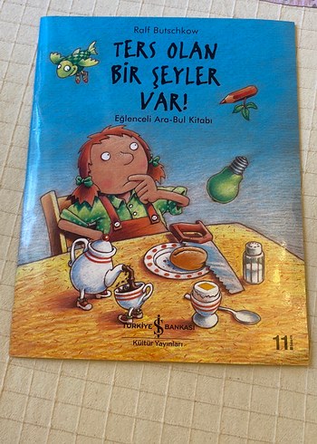 Ters Olan Bir Şeyler Var! Eğlenceli Ara-Bul Kitabı