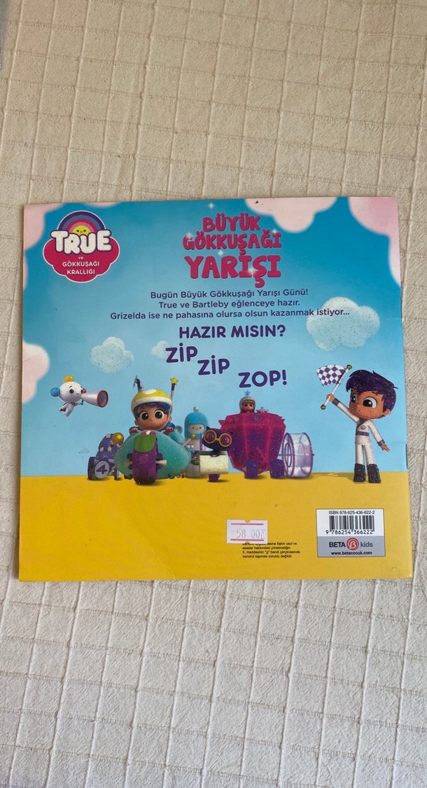 Büyük Gökkuşağı Yarışı - True Hikaye Kitabı - Görsel 2