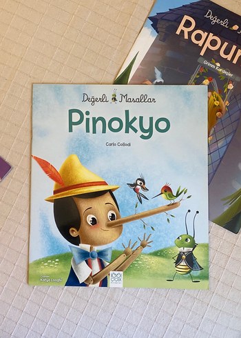 Değerli Masallar Pinokyo ve Rapunzel Seti - Görsel 2