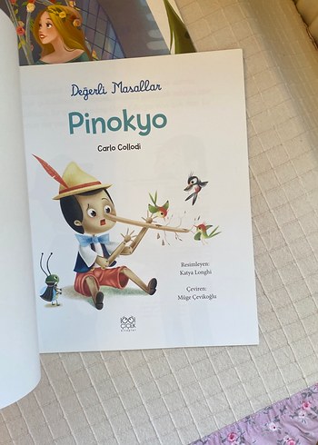 Değerli Masallar Pinokyo ve Rapunzel Seti - Görsel 4