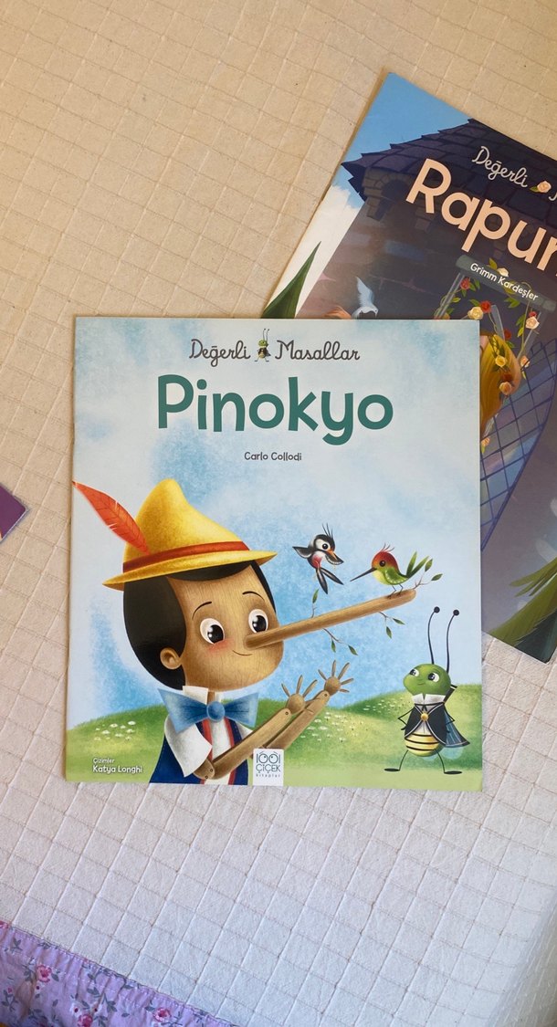 Değerli Masallar Pinokyo ve Rapunzel Seti - Görsel 2