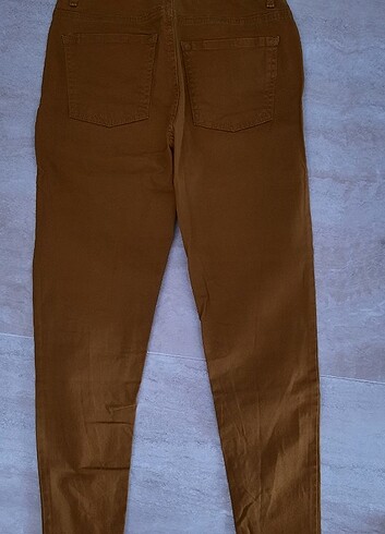 36 Beden Twist, orjinal, hardal renk pantolon 