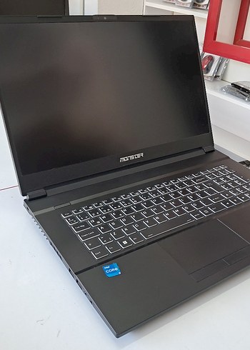 Monster Siyah Monster Laptop