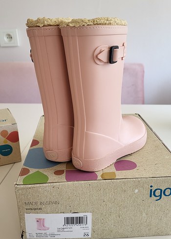Igor Kız Çocuk Pembe igor Bot çizme