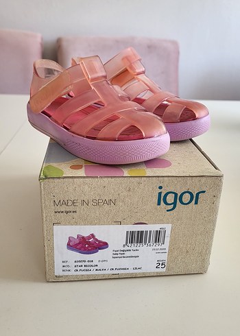 Kız Çocuk Pembe igor sandalet