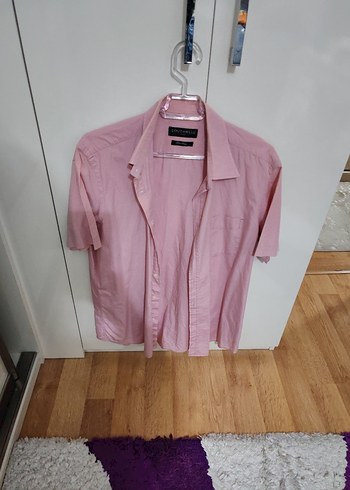 L beden erkek kısa kol gömlek - Görsel 7