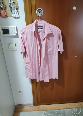 L beden erkek kısa kol gömlek - Görsel 2