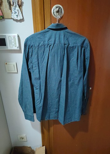 Erkek yeşil renk Denim Uzun Kollu Gömlek LCW Waikiki L beden - Görsel 4