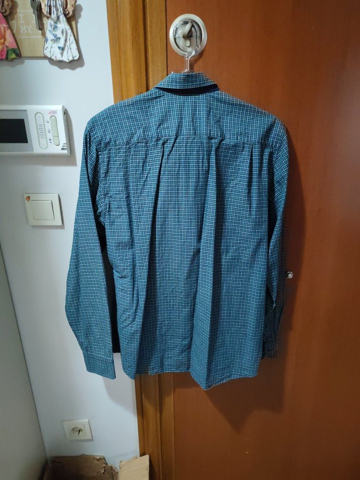 Erkek yeşil renk Denim Uzun Kollu Gömlek LCW Waikiki L beden - Görsel 4