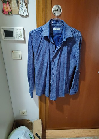 Süvari marka L beden erkek gömlek - Görsel 4