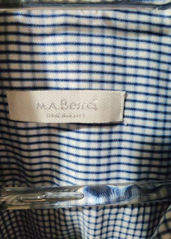 Lacivert Erkek Uzun Kollu Düğmeli Gömlek L beden - Görsel 6