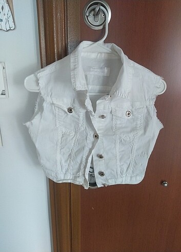 Luxury marka m beden kolsuz ceket