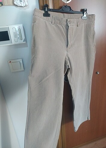 40 Beden camel Renk Bogner marka 40 beden cotton pantolon