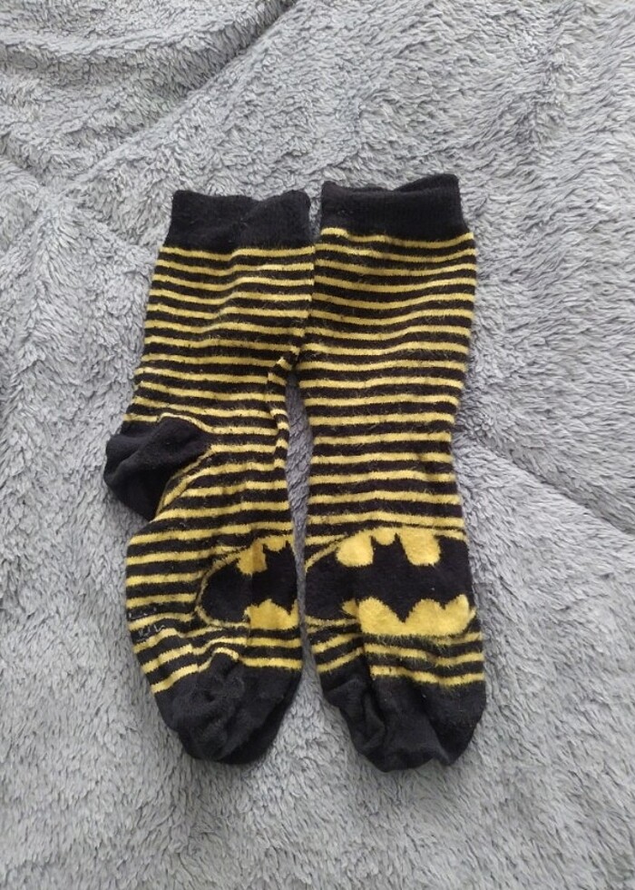 Fenerbahçe eldiven 2 adet batmen çorap  - Görsel 5