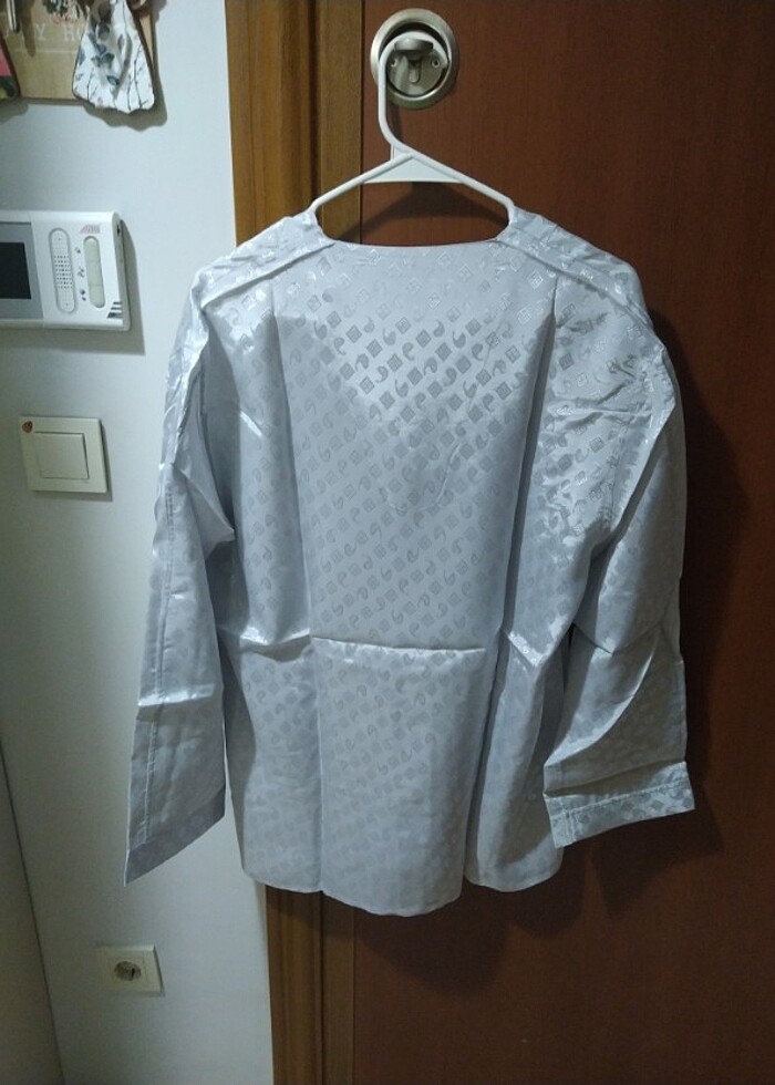 L_XL beden Erkek saten pijama takımı  - Görsel 2