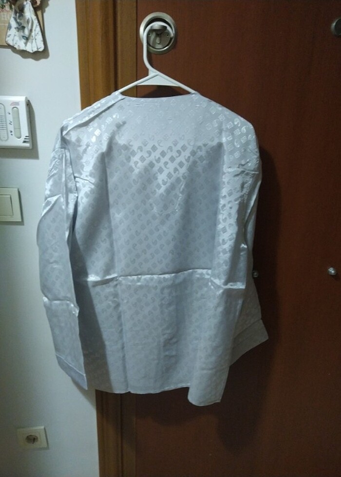 L_XL beden Erkek saten pijama takımı  - Görsel 3