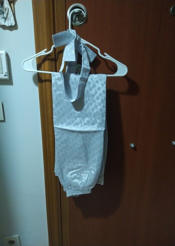 L_XL beden Erkek saten pijama takımı  - Görsel 5