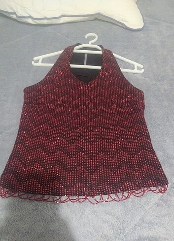 Abiye 2 beden s_m uyumlu şık bluz A - Görsel 5