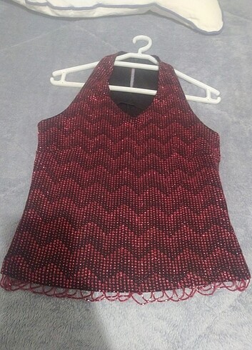 Abiye 2 beden s_m uyumlu şık bluz A - Görsel 6