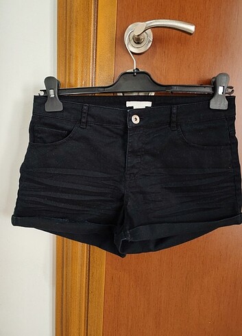 H&M H&m marka 36 beden siyah renk şort