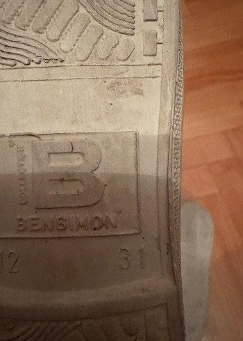 31 Beden Bensimon bağcıklı erkek çocuk ayakkabısı
