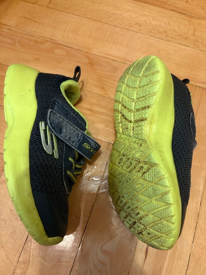 Skechers Erkek Çocuk Sarı Bağcıksız Spor Ayakkabı - Görsel 3