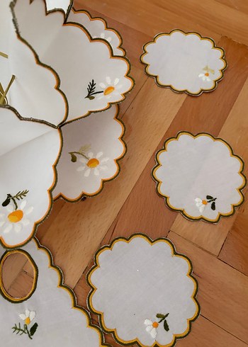 Budapeşteden alındı ekmeklik ve bardak veya fincan altlığı - Görsel 8