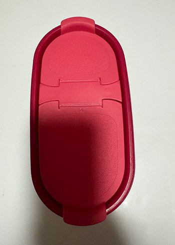 Pembe Kapaklı Plastik Saklama Kabı TapperWare marka - Görsel 6