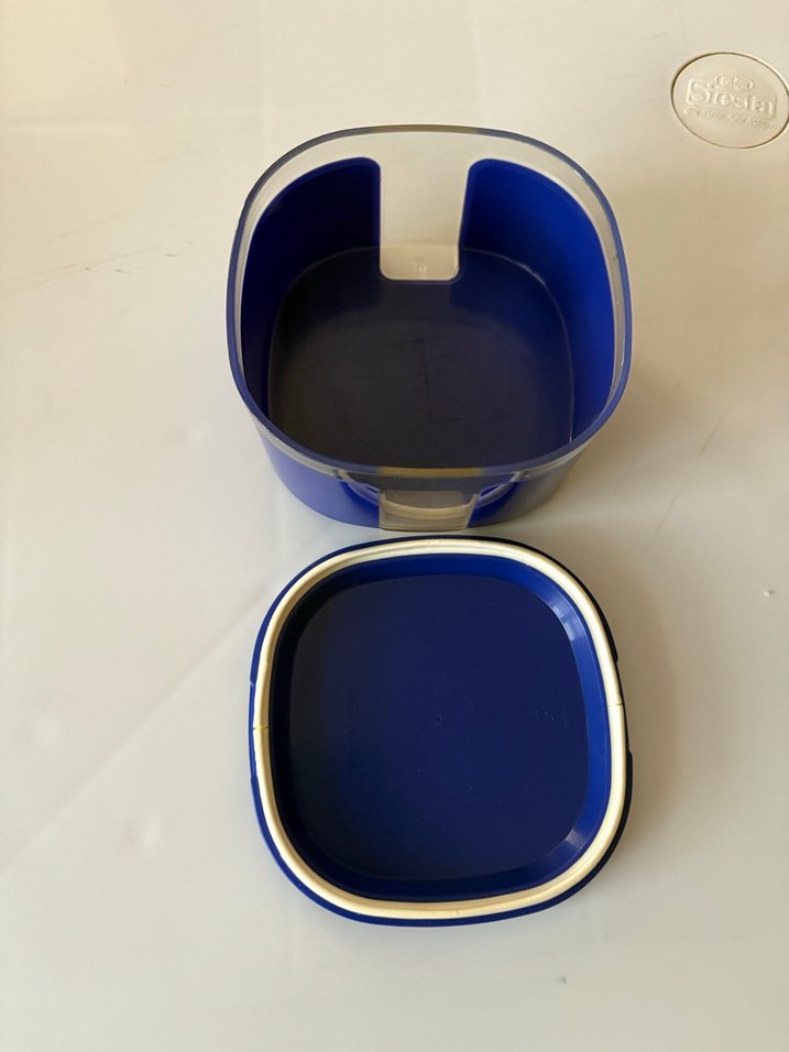 Larcivert şeffaf 0,7 litrelik saklama kabı  TaperWare marka - Görsel 3