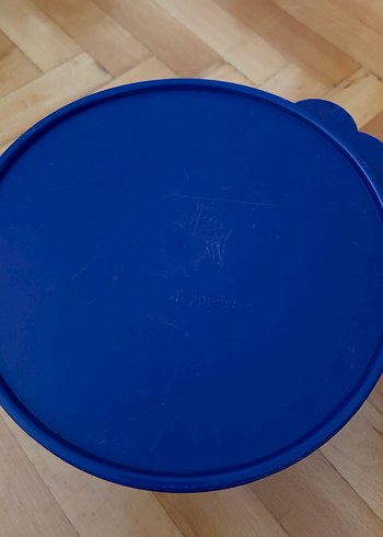 Kapaklı Beyaz Plastik Mutfak KabıTupperWare 2.75 litrelik - Görsel 3