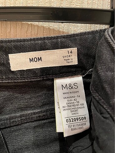 Marks & Spencer M&S mom kot pantolon 14 numara