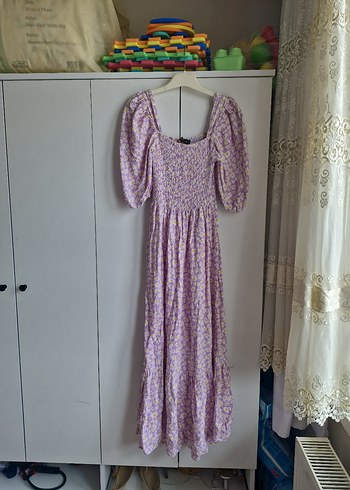 Trendyol & Milla Mor Midi Bohem Elbise