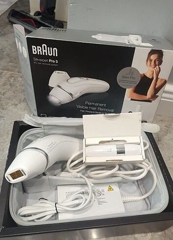 Lazer Epilasyon Braun Silk expert pro3