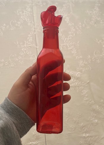 Kırmızı cam yagdanlik - Görsel 2