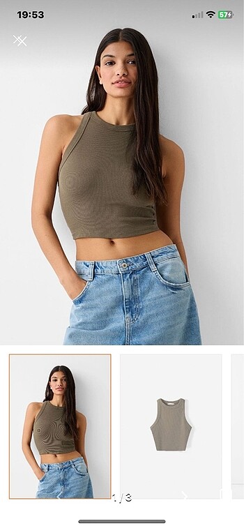 BERSHKA CROP