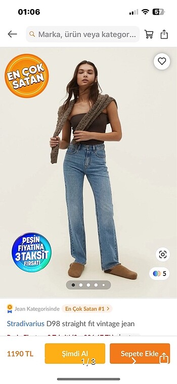 STRADİVARİUS D98 JEAN