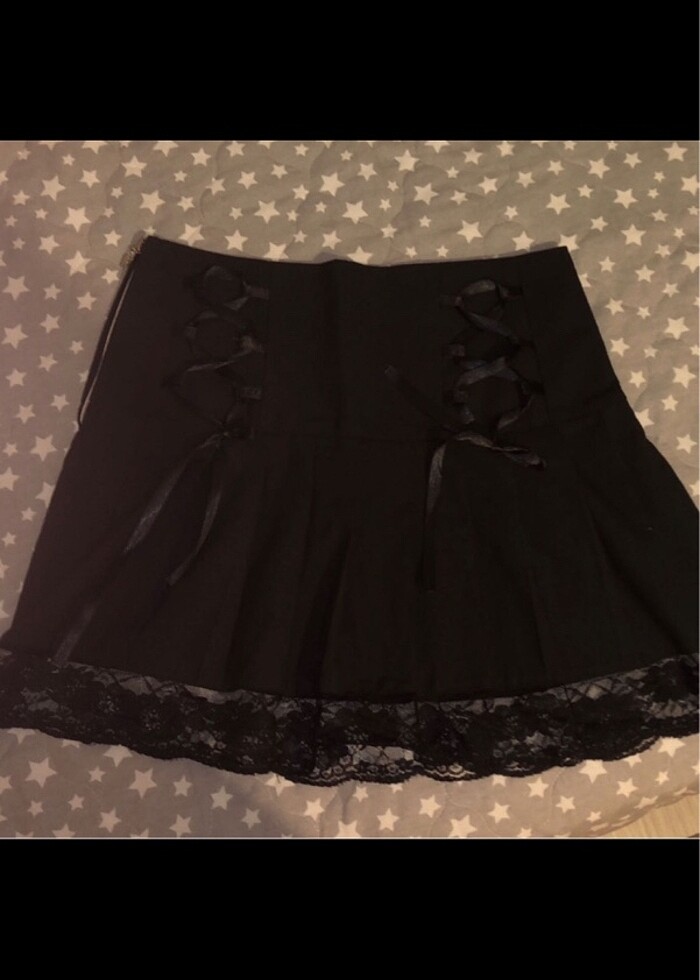 gotik mini etek - Görsel 2