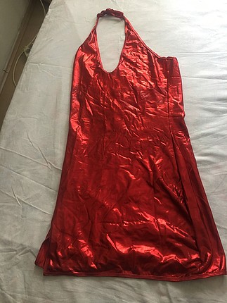 Diğer Parlak kırmızı mini elbise