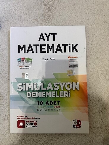 ayt matematik 3D deneme