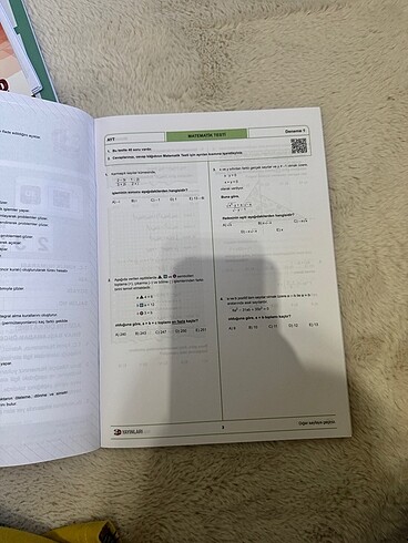  ayt matematik 3D deneme