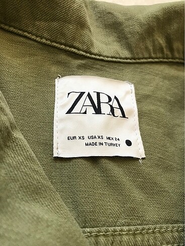 Zara HİÇ GİYİLMEDİ ZARA TULUM