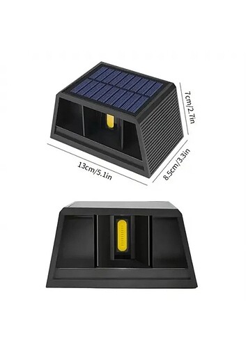  Beden Renk PANELLİ SOLAR LAMBA 