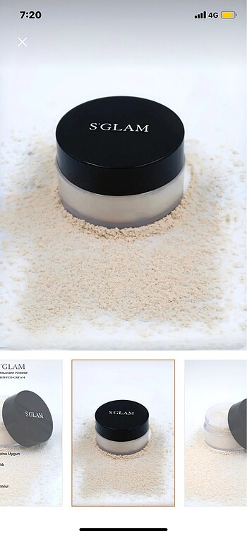 sglam pudra