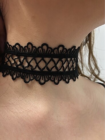 Accessorize Dantel choker