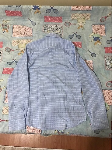 Nautica Mavi Slim Fit Uzun Kollu Gömlek - Görsel 5