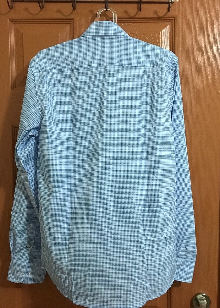 Nautica Mavi Slim Fit Uzun Kollu Gömlek - Görsel 2