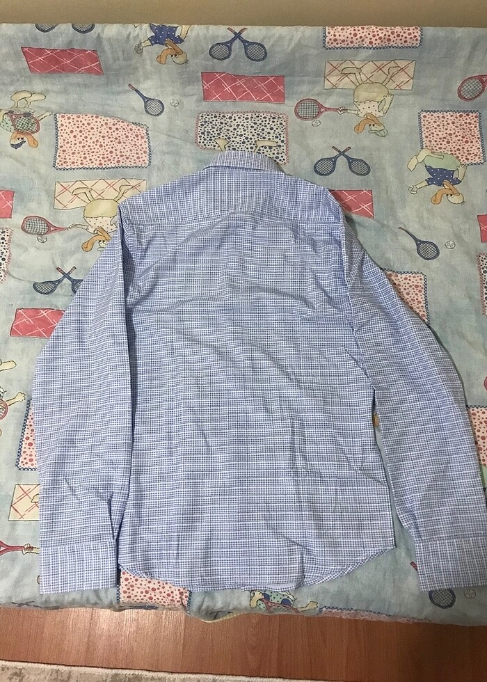 Nautica Mavi Slim Fit Uzun Kollu Gömlek - Görsel 5