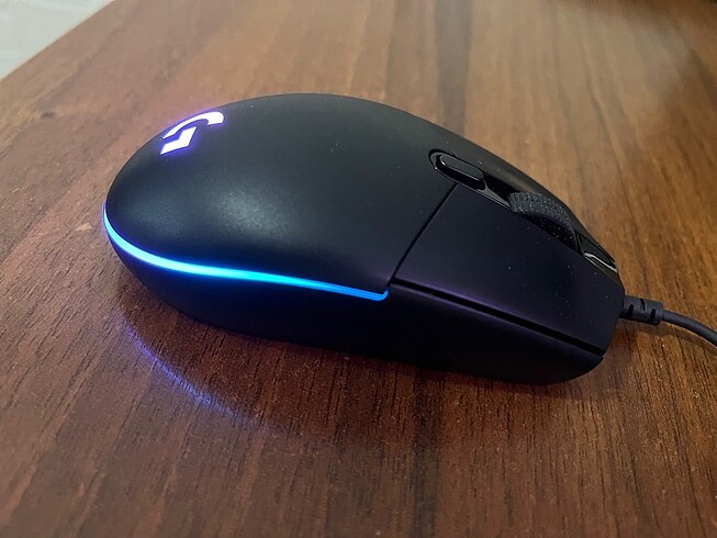 RGB Temiz Sorunsuz 8000 DPI Logitech Gaming Mouse - Görsel 6